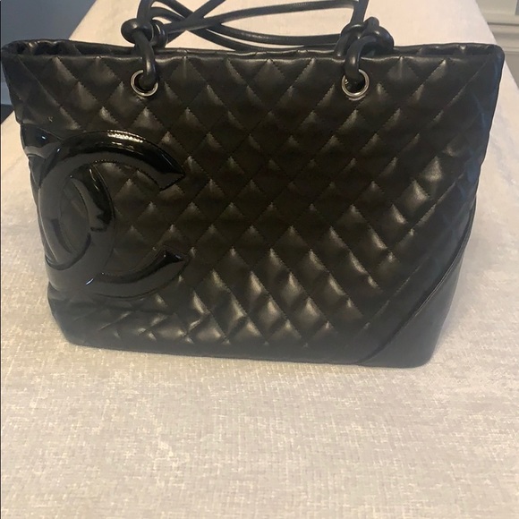 Vintage Chanel Cambon shoulder tote - Picture 3 of 12